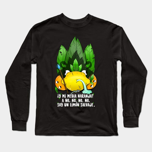 limon salvaje Long Sleeve T-Shirt by elcreador888